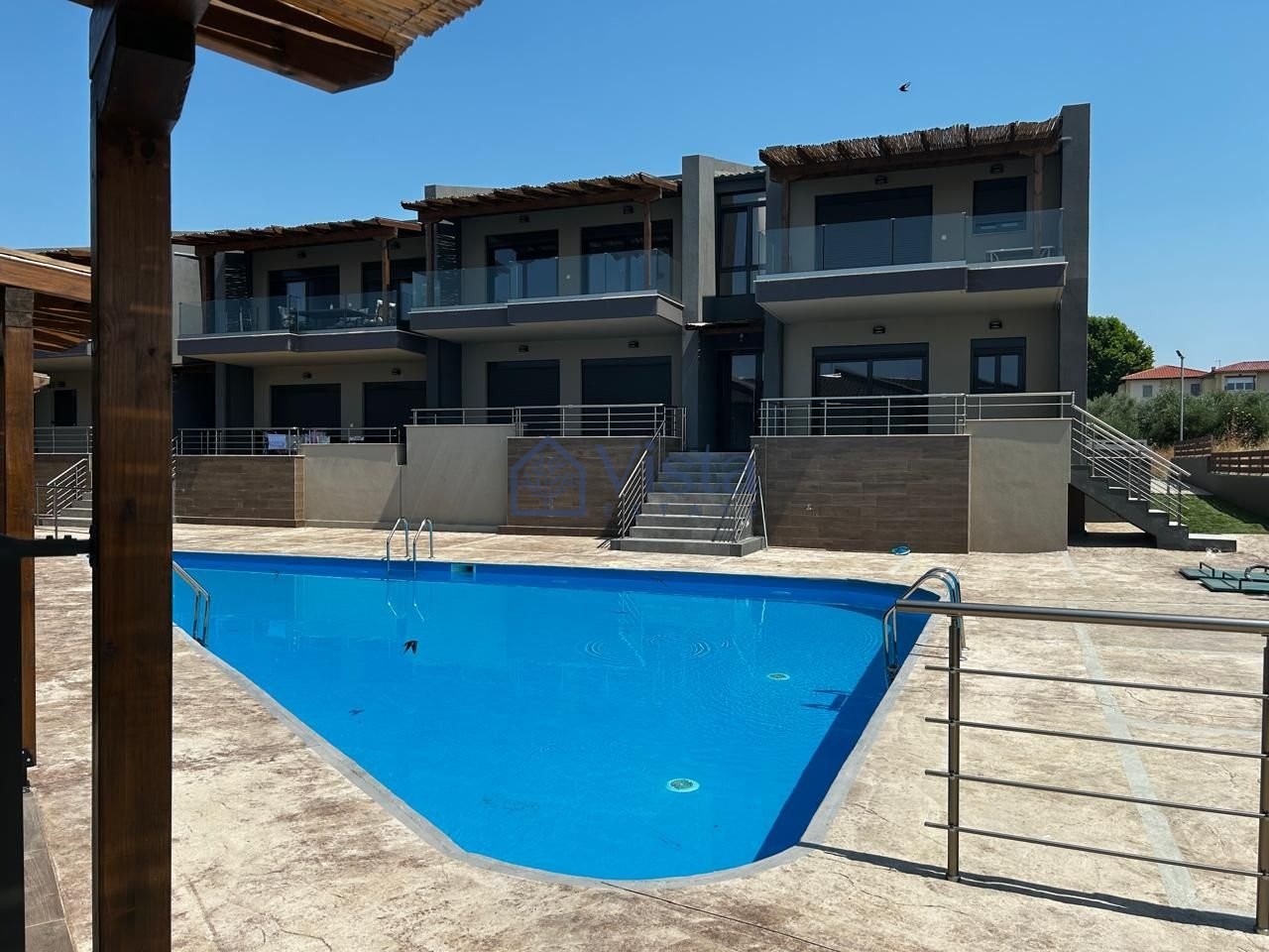 Halkidiki, Kalikratija (Sozopoli) — moderan mezonet na moru sa privatnim bazenom