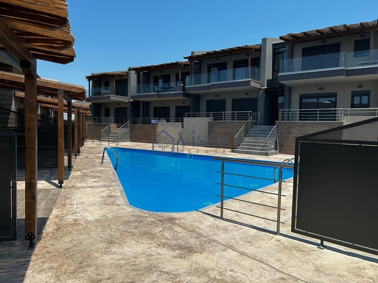 Halkidiki, Kalikratija (Sozopoli) — moderan stan na prvoj liniji mora
