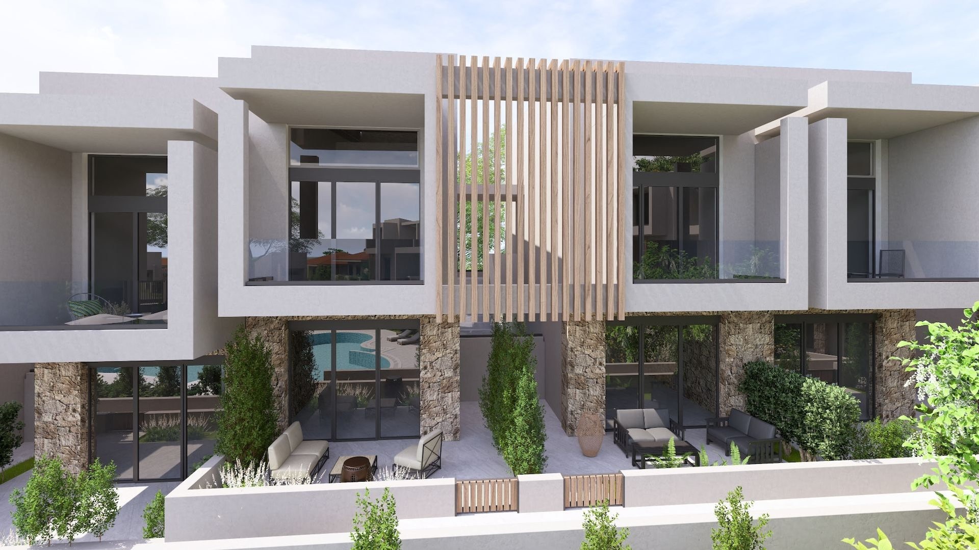 Halkidiki, Kalitea (Kasandra) — moderan mezonet, novogradnja