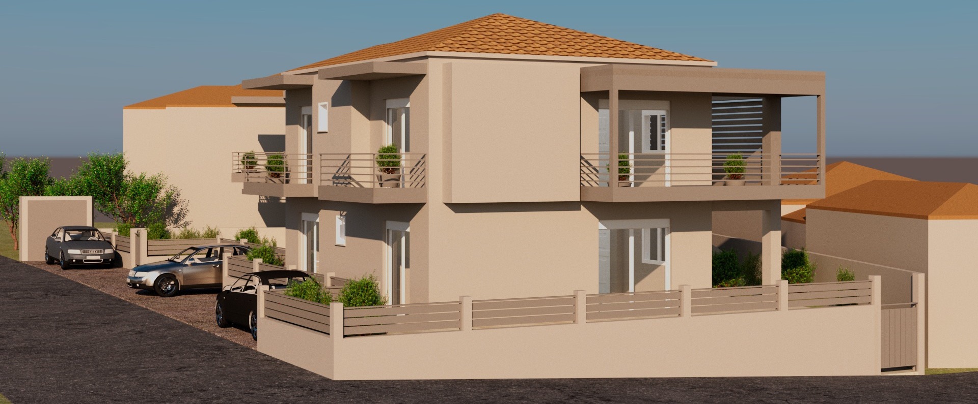 LVN Hellas 20398 04 Halkidiki, Nikiti — dvosoban stan u novogradnji