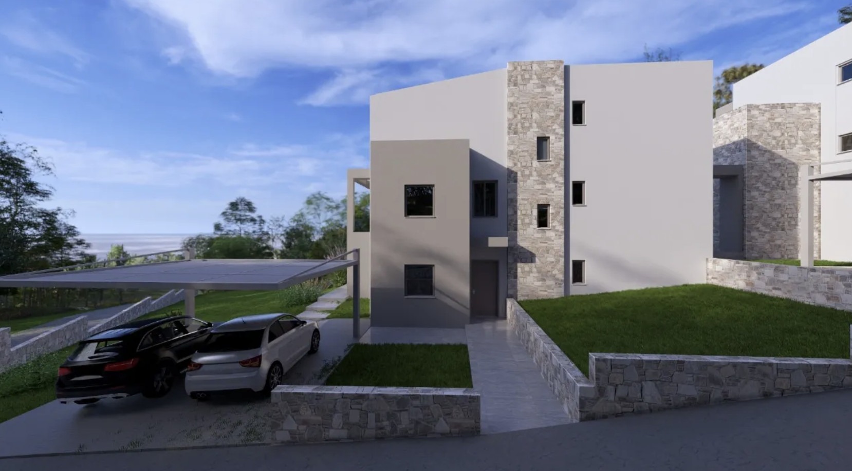 Halkidiki, Sithonia — mezonet u izgradnji sa privatnim bazenom (136 m²) | €476.000