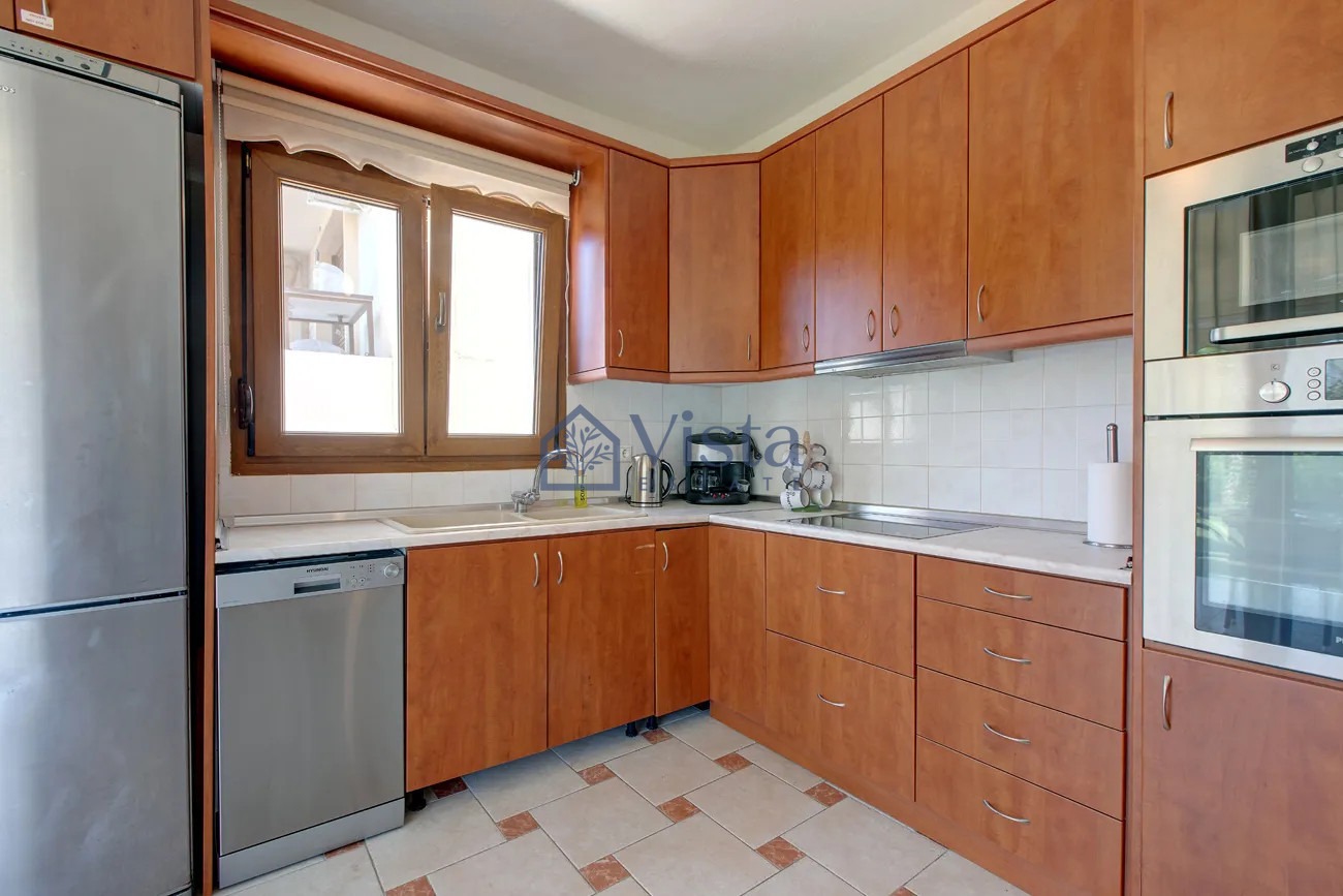 Halkidiki, Elani (Kasandra) — potpuno nameštena vila sa pogledom na more (114 m²) | €370.000