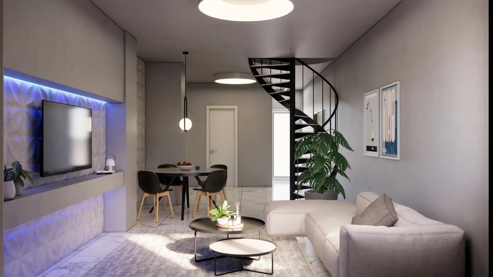 Solun, Centar — renoviran namešten stan (72 m²) | GOLDEN VISA | €250.000