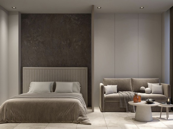 Atina, Metaxurgio — renoviran namešten studio (39 m²) | GOLDEN VISA | €250.000