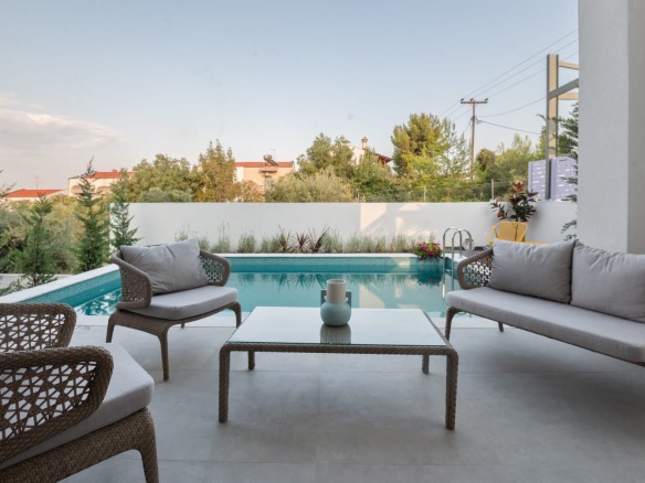 Halkidiki, Palini (Kasandra) — mezonet sa bazenom i pogledom (161 m²) | GOLDEN VISA | €650.000