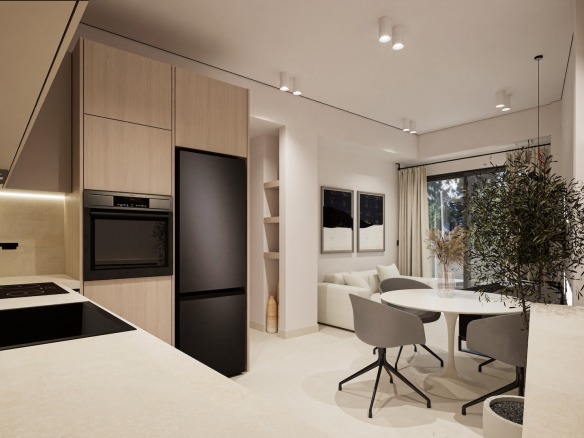 Atina, Stathmos Larisis — renoviran namešten stan (43 m²) | GOLDEN VISA | €289.000