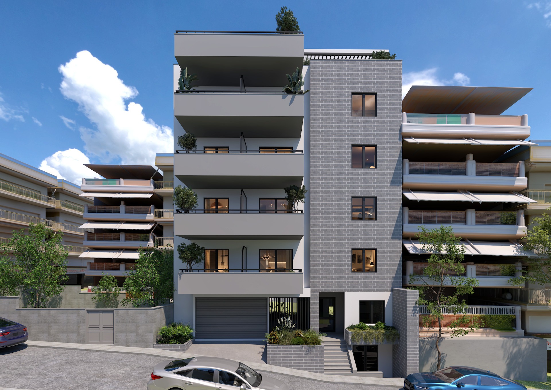 p1 Atina, Ampelokipi — renoviran namešten stan sa verandom | GOLDEN VISA | €285.000