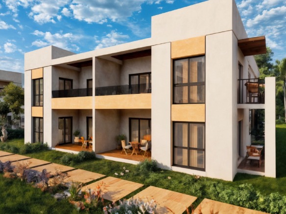 Halkidiki, Gerakini — namešten townhouse sa bazenom (jedinica 2) | GOLDEN VISA | €400.000
