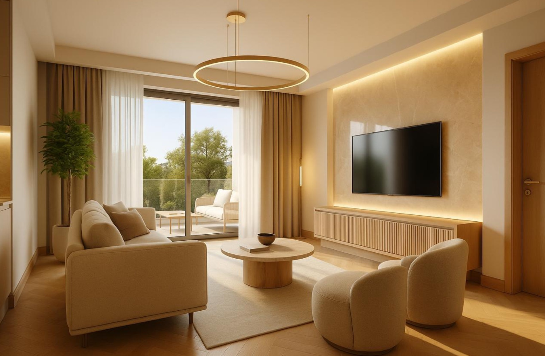 Atina, Argiroupoli — renoviran namešten stan sa bazenom | GOLDEN VISA | €340.000