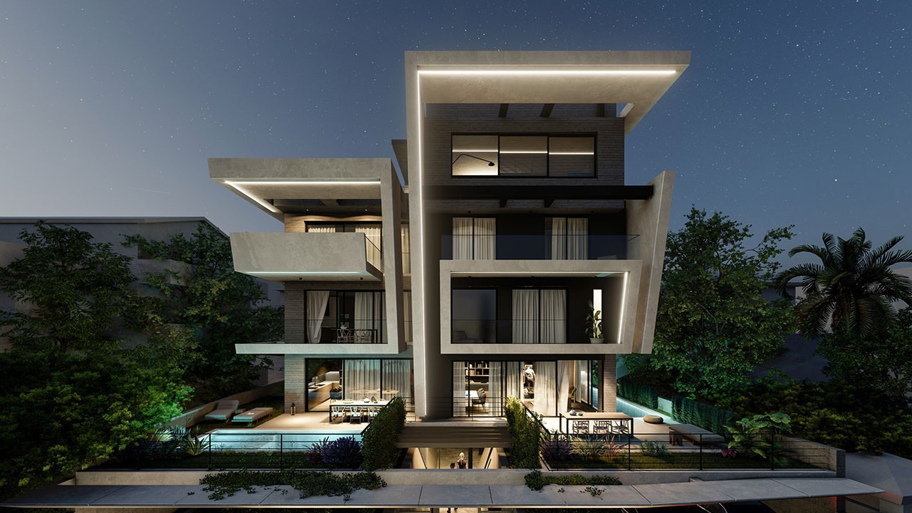 Atina, Voula — mezonet novogradnja sa bazenom | GOLDEN VISA | €1.250.000