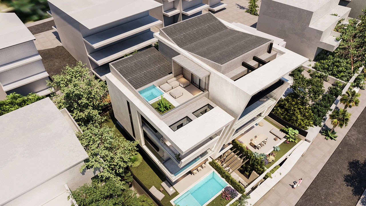 Atina, Voula — mezonet novogradnja sa bazenom | GOLDEN VISA | €1.250.000
