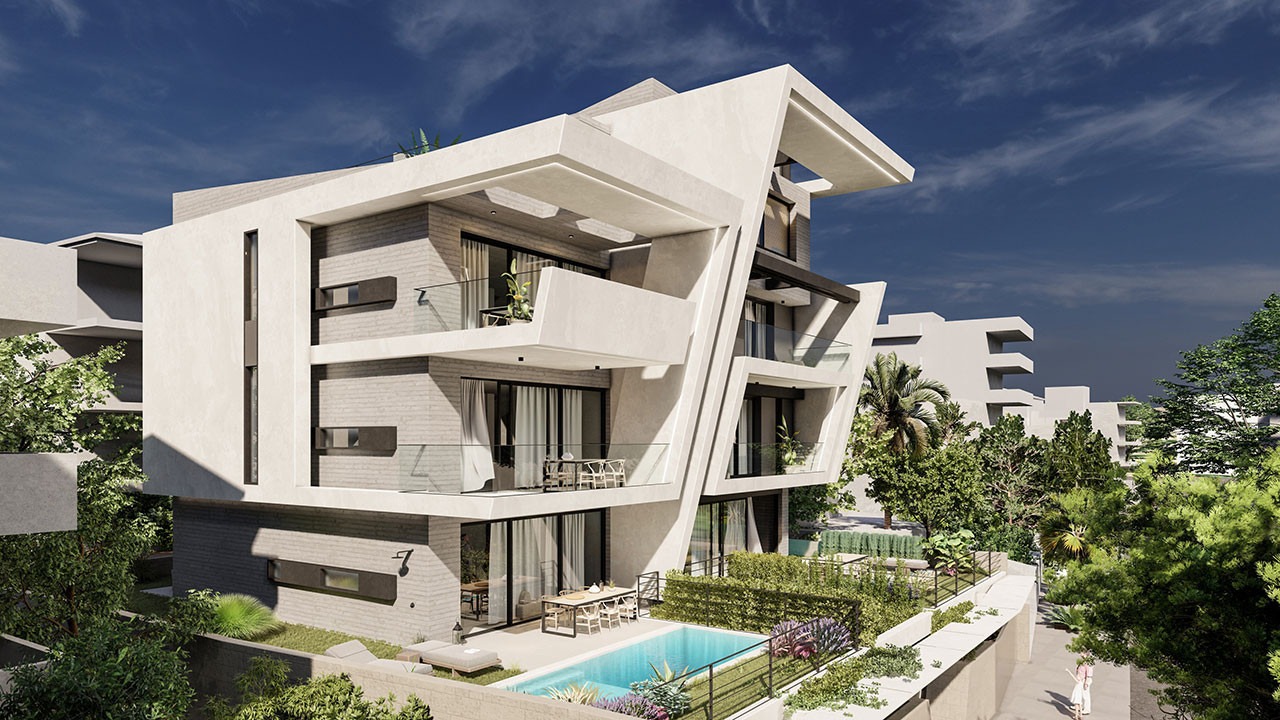 Atina, Voula — mezonet novogradnja sa bazenom | GOLDEN VISA | €1.250.000