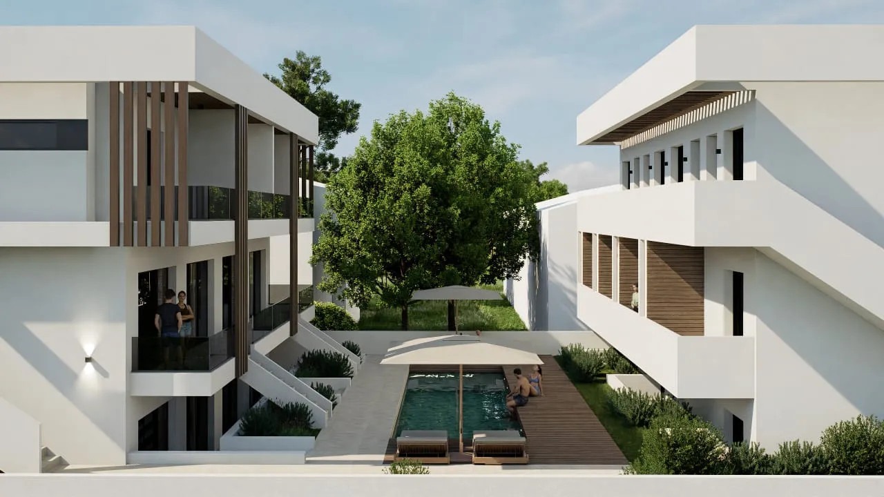 Kalitea, Kasandra (Halkidiki) — stan u izgradnji, 700 m od mora | €119.000