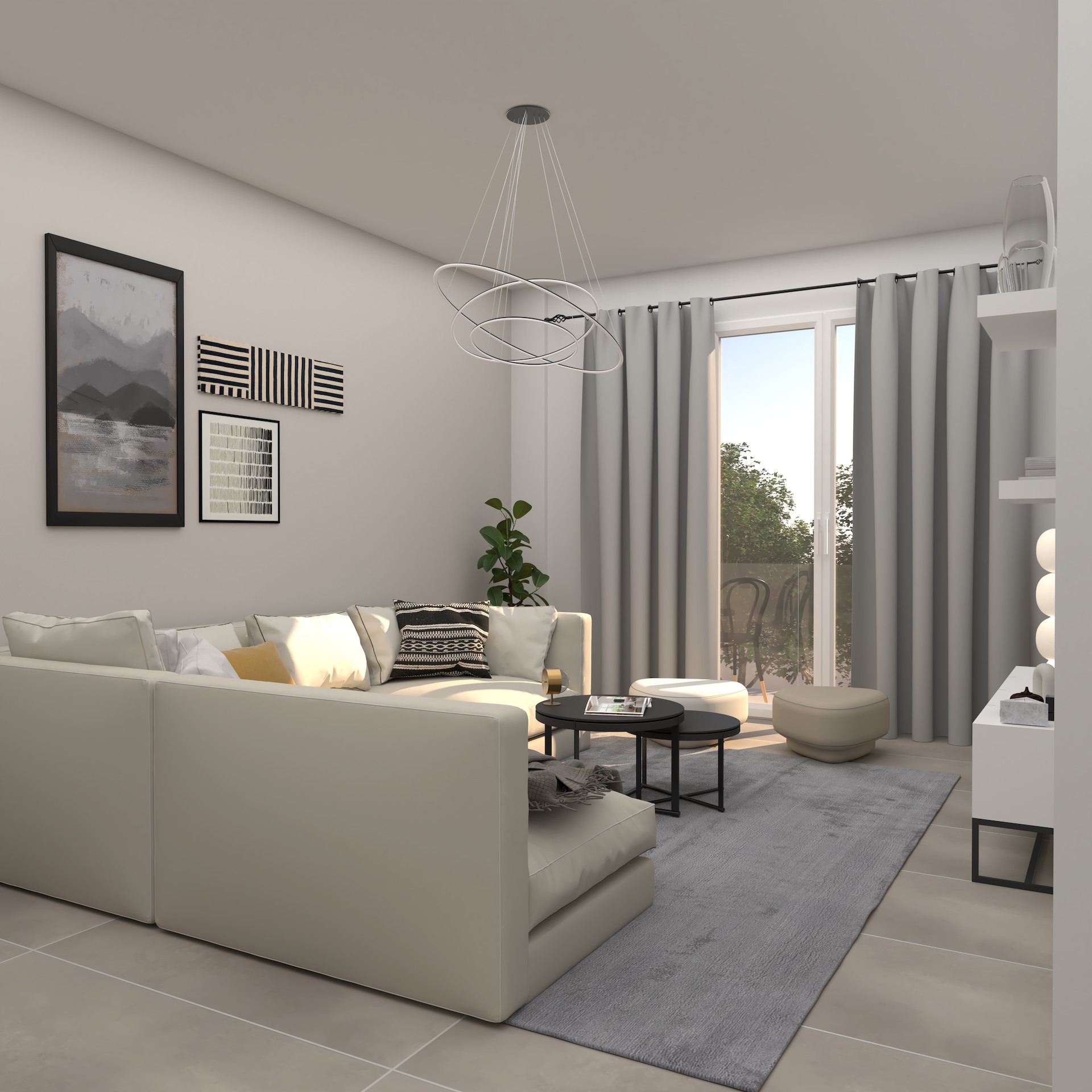 Atina, Agios Dimitrios — renoviran namešten stan (58 m²) | GOLDEN VISA | €350.000
