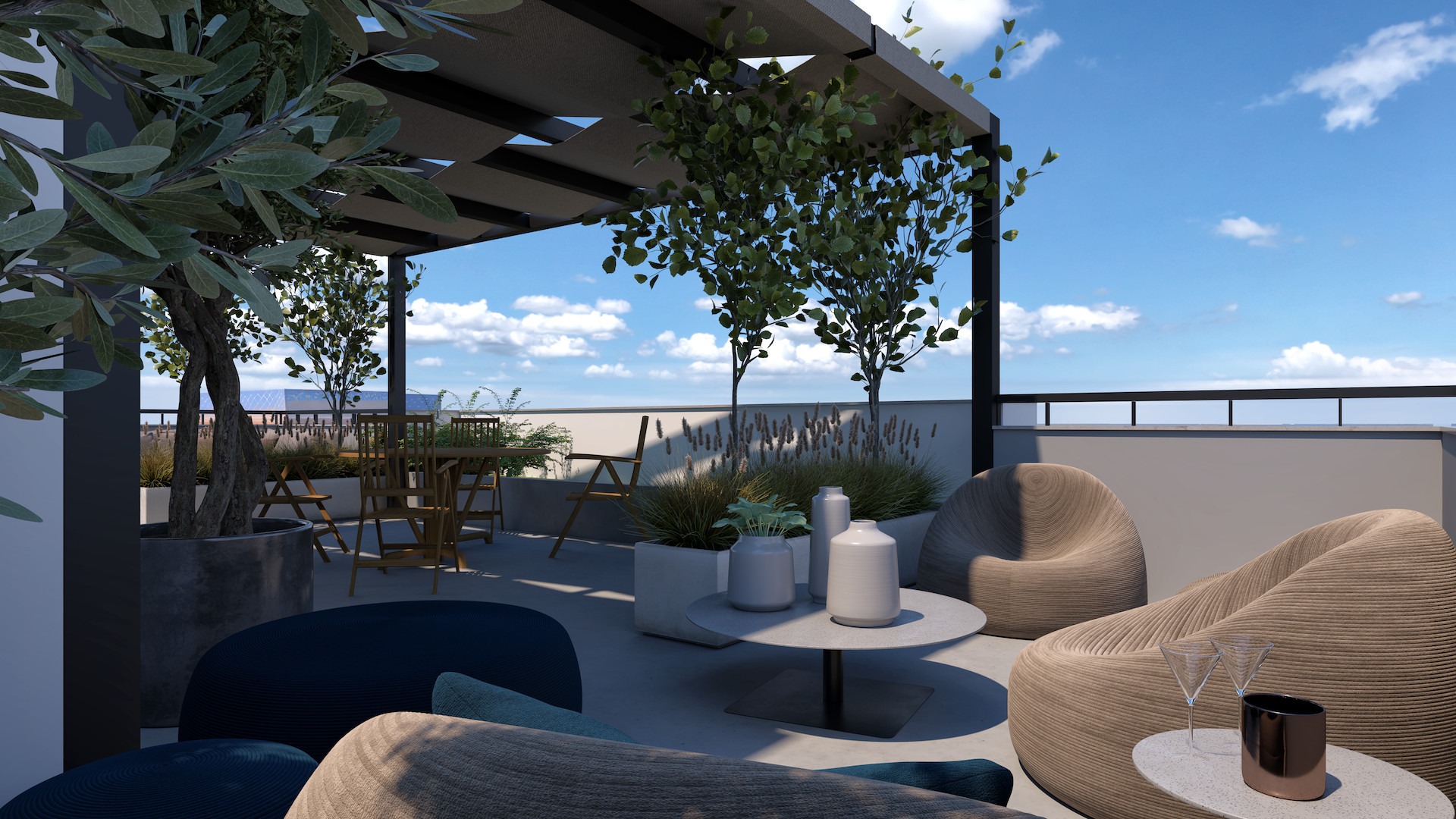 Atina, Ampelokipi — renoviran studio sa krovnom baštom | GOLDEN VISA | €260.000