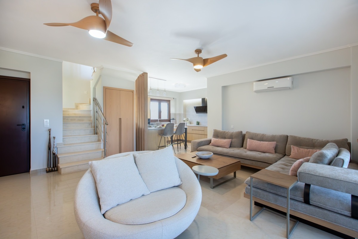 Halkidiki, Nea Fokea (Kasandra) — mezonet sa pogledom na more (124 m²) | GOLDEN VISA | €555.000
