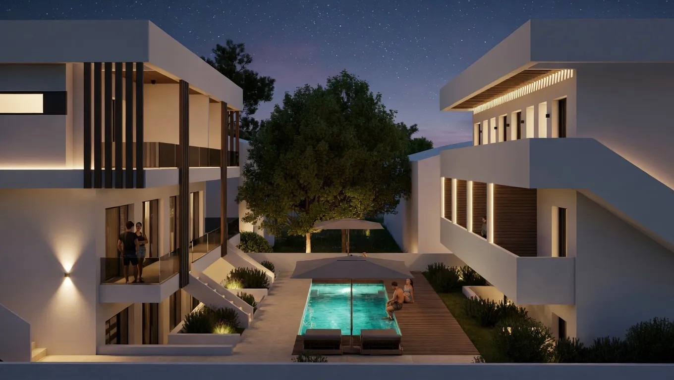 Kalitea, Kasandra (Halkidiki) — stan u izgradnji, 700 m od mora | €119.000
