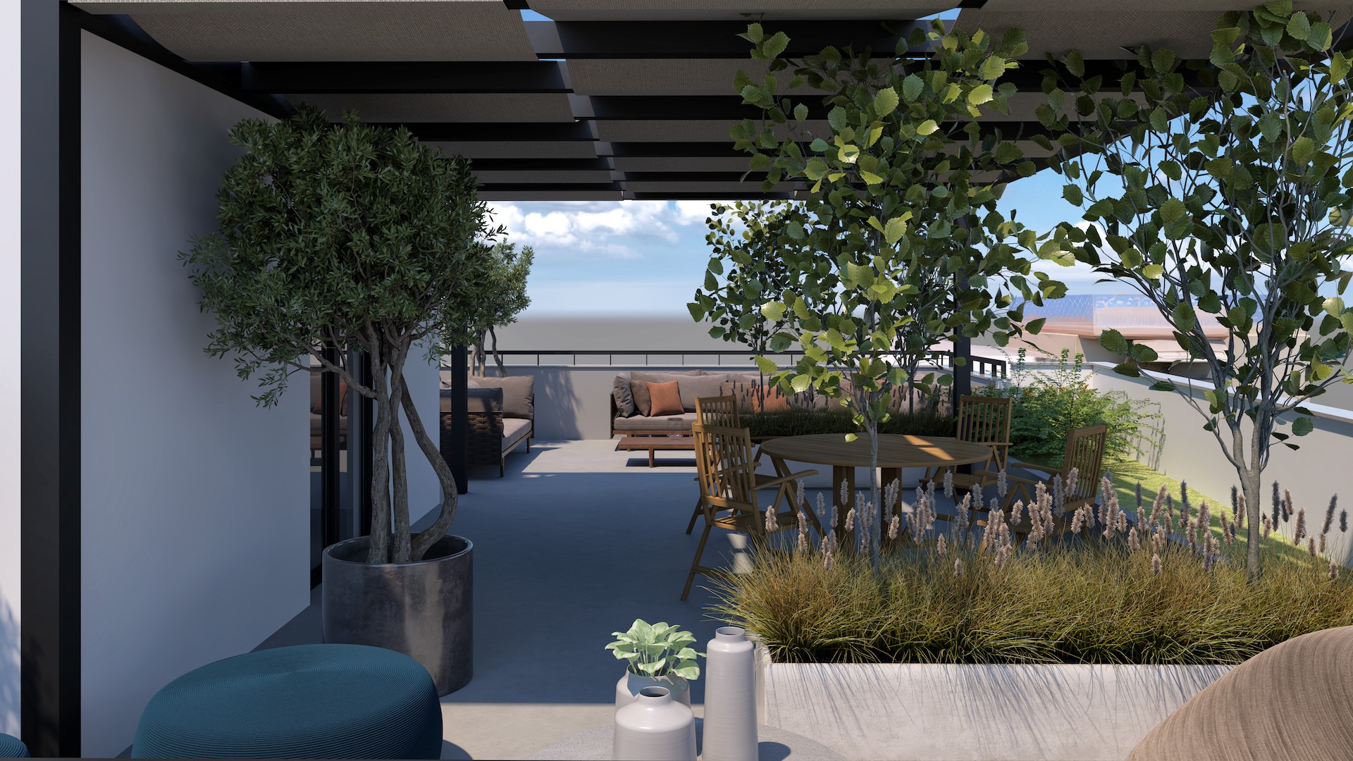Atina, Ampelokipi — renoviran studio sa krovnom baštom | GOLDEN VISA | €260.000