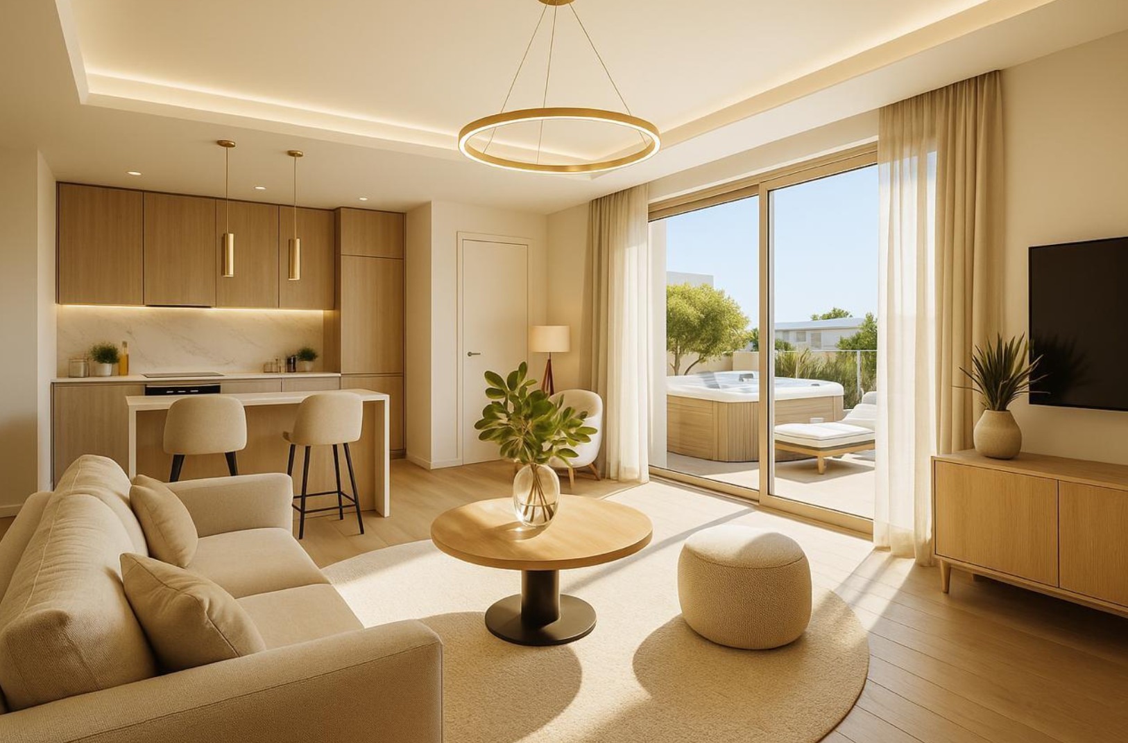 Atina, Argiroupoli — renoviran namešten stan sa bazenom | GOLDEN VISA | €340.000