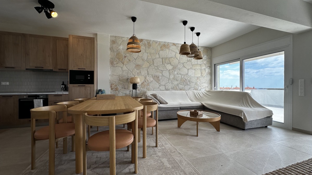 Halkidiki, Nea Skioni (Kasandra) — mezonet uz more sa pogledom | GOLDEN VISA | €610.000