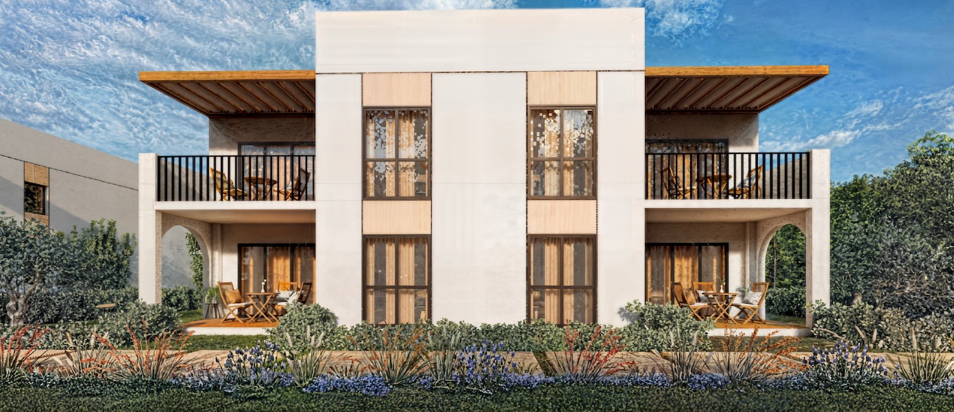 Halkidiki, Gerakini — namešten townhouse (120 m²) | GOLDEN VISA | €400.000
