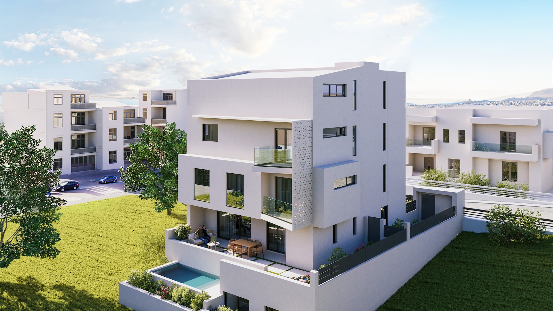 Atina, Alimos — mezonet sa privatnim bazenom | GOLDEN VISA | €1.000.000