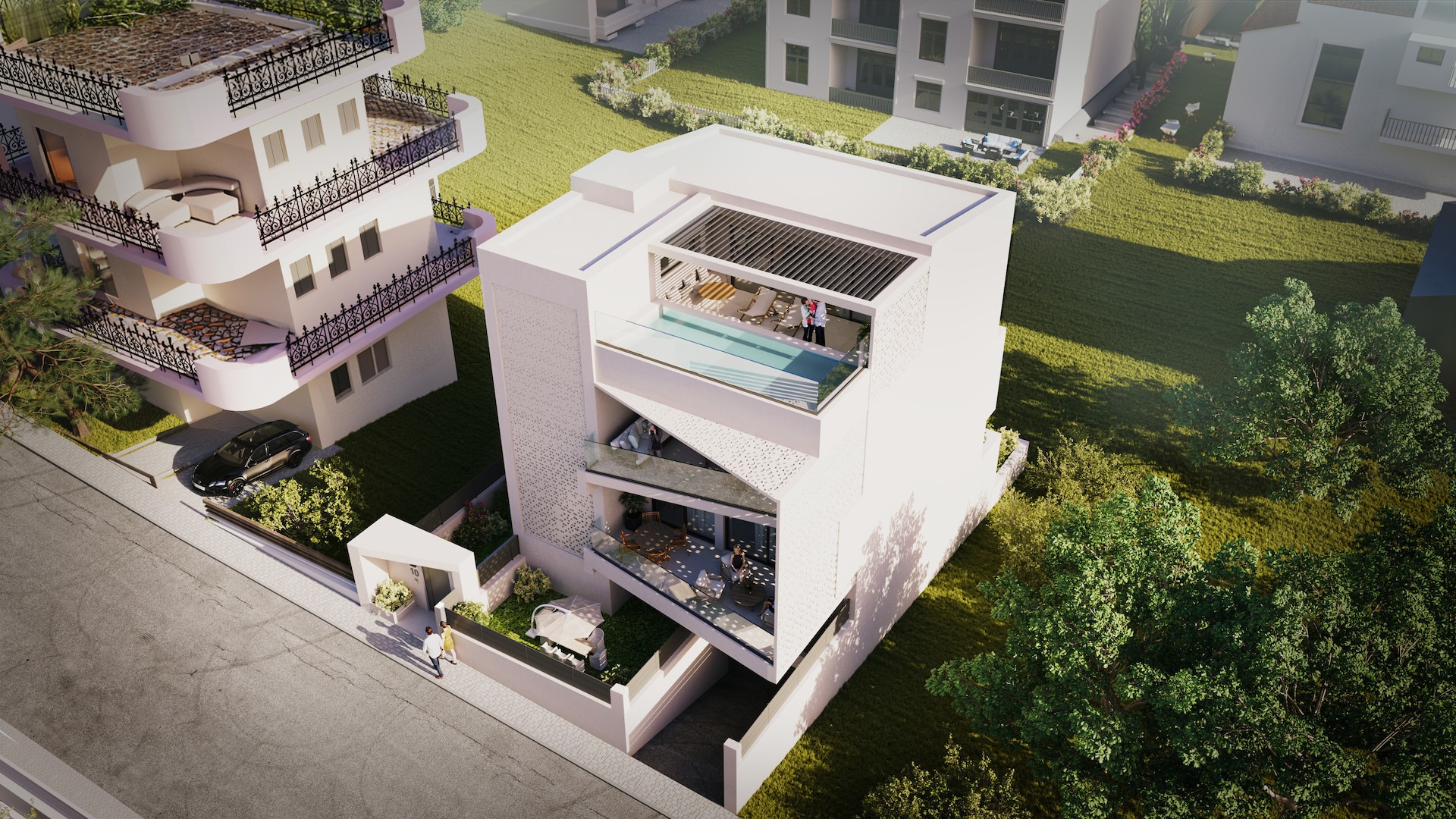 Atina, Alimos — mezonet sa privatnim bazenom | GOLDEN VISA | €1.000.000