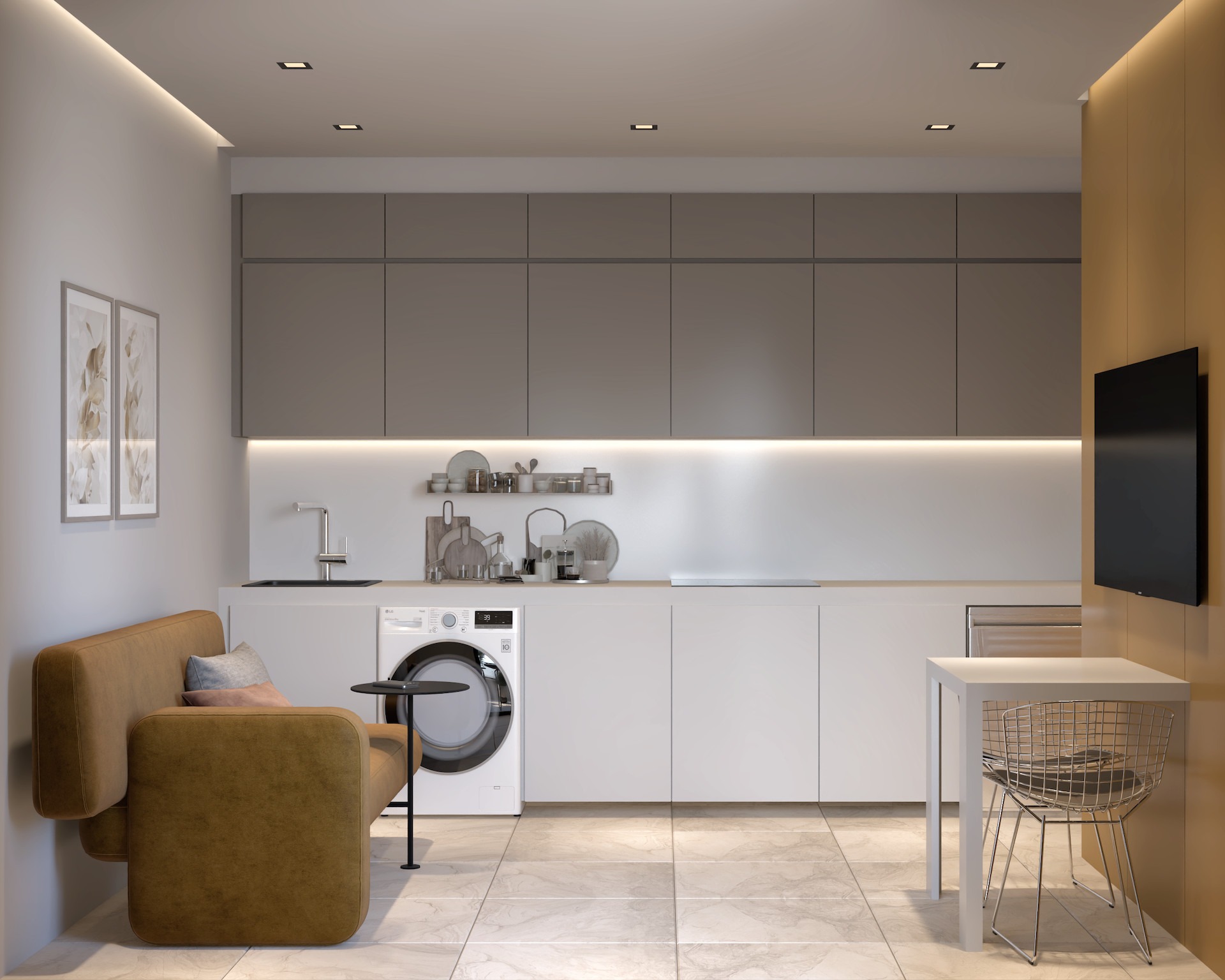 Atina, Ampelokipi — renoviran namešten stan | GOLDEN VISA | €285.000
