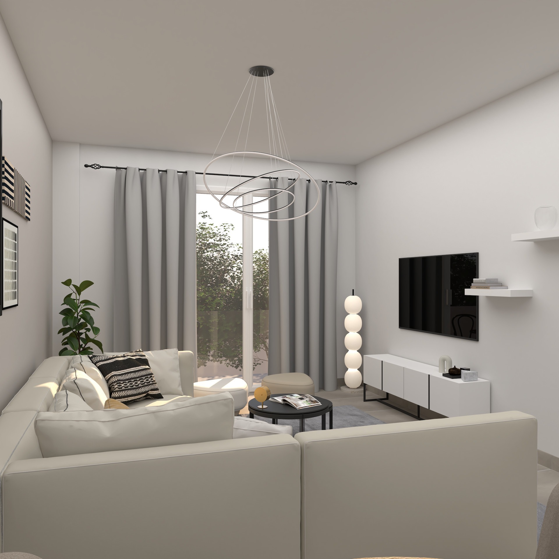 Atina, Agios Dimitrios — renoviran namešten stan (58 m²) | GOLDEN VISA | €350.000