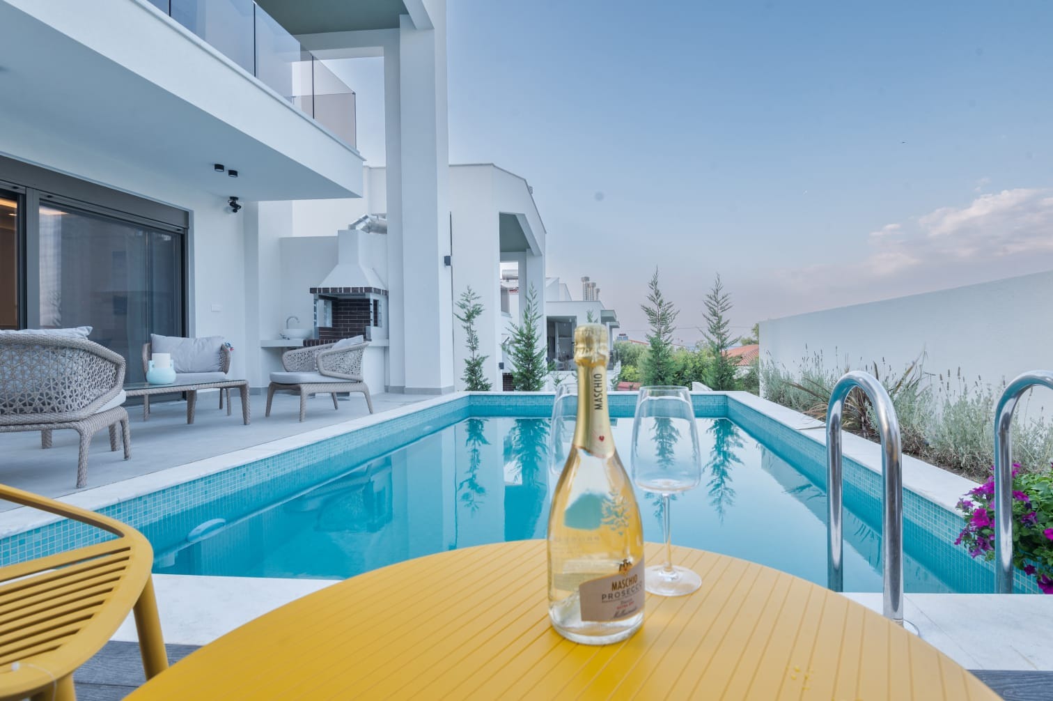 Halkidiki, Palini (Kasandra) — prostran mezonet sa bazenom i pogledom (195 m²) | GOLDEN VISA | €650.000