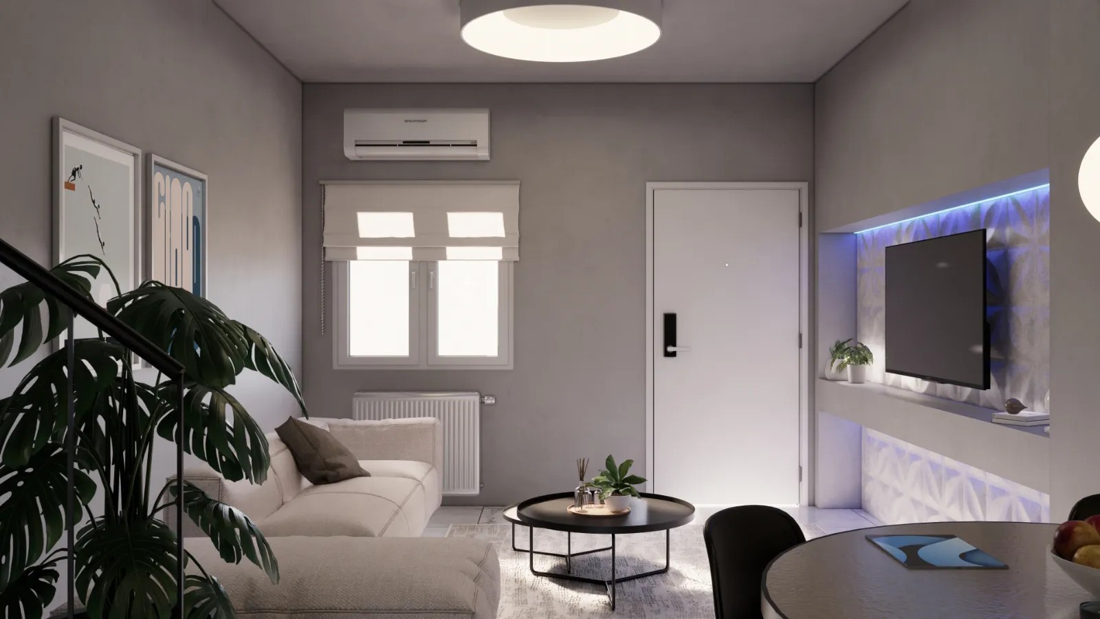Solun, Centar — renoviran namešten stan (72 m²) | GOLDEN VISA | €250.000