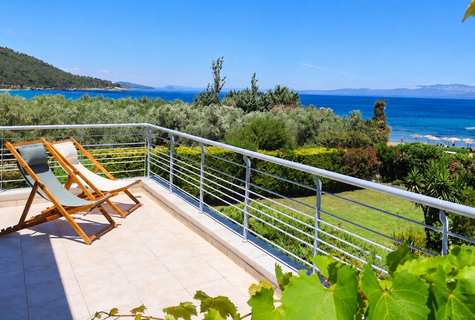 Halkidiki, Paliouri (Kasandra) — potpuno namešten mezonet sa podrumom (125 m²) | GOLDEN VISA | €460.000