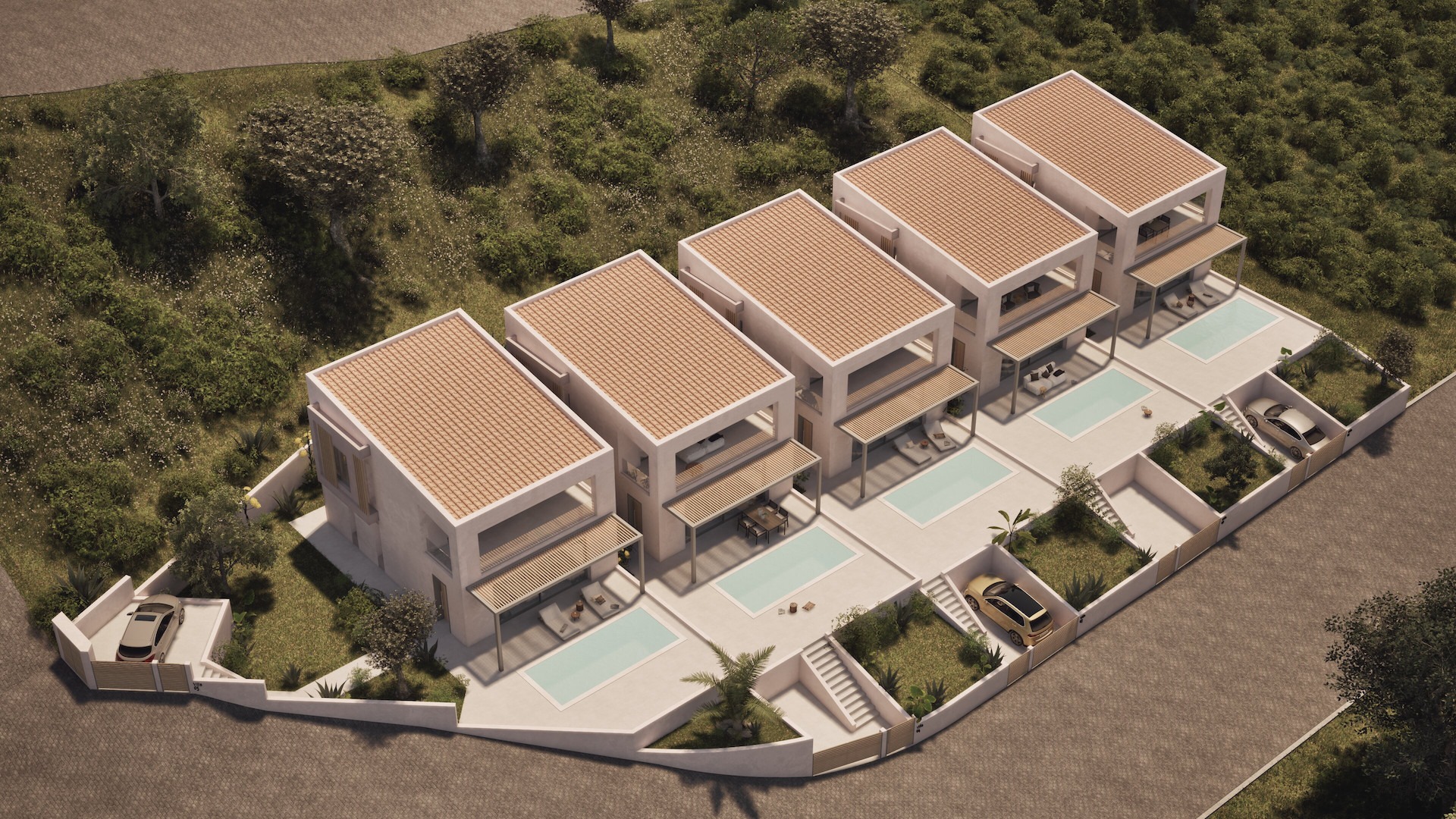 Halkidiki, Siviri (Kasandra) — vila u izgradnji sa privatnim bazenom (137 m²) | GOLDEN VISA | €550.000