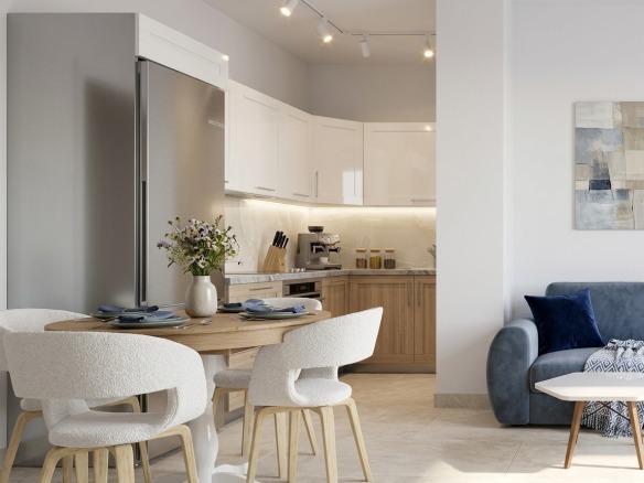 Atina, Aigaleo — renoviran namešten jednosoban stan (60 m²) | GOLDEN VISA | €250.000