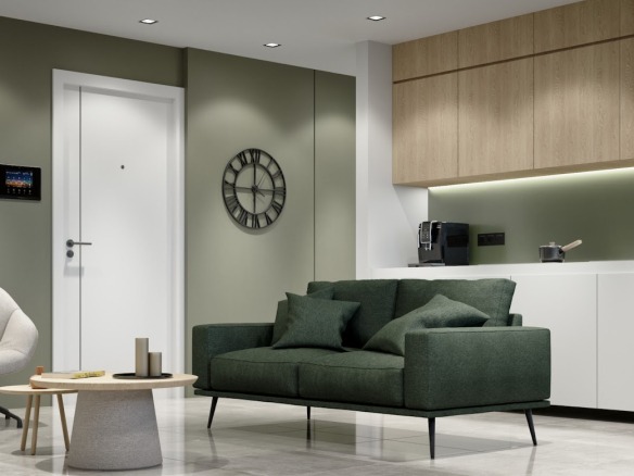 Atina, Koukaki — namešten dvosoban stan u izgradnji (51 m²) | €235.000