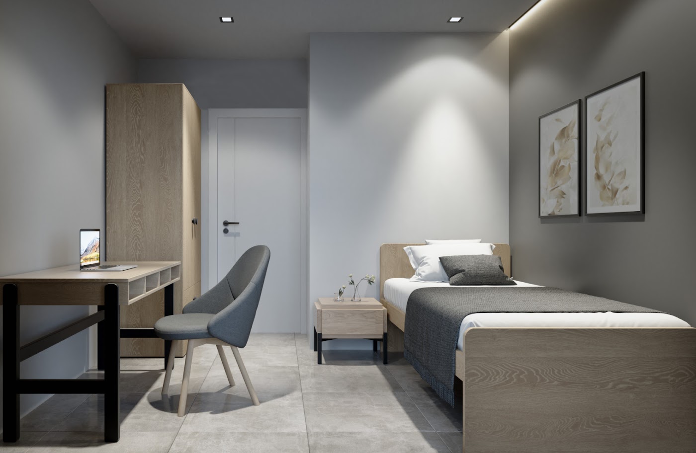 Atina, Koukaki — namešten dvosoban stan u izgradnji (51 m²) | €235.000