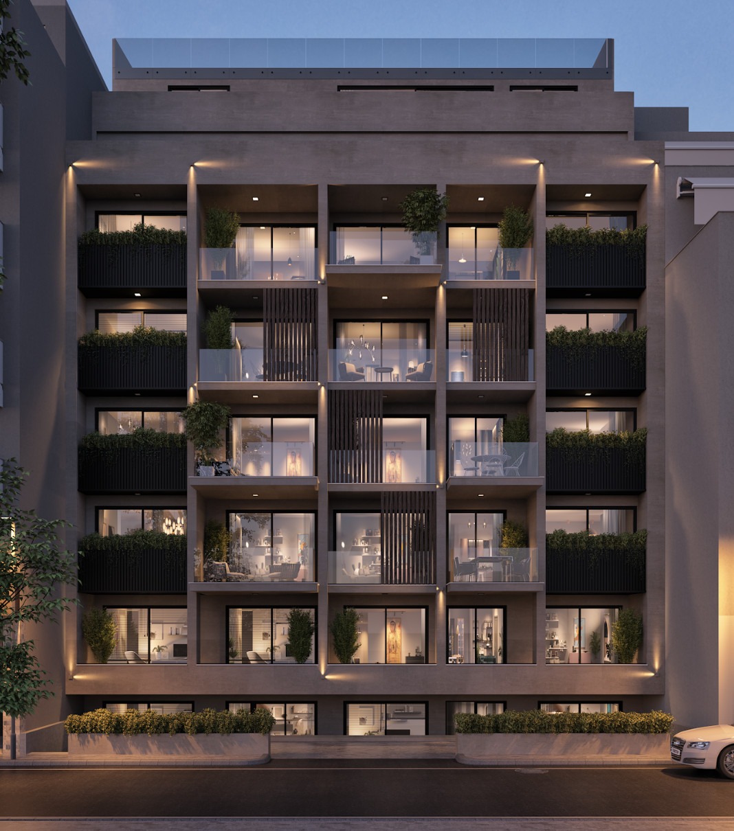 Atina, Koukaki — namešten dvosoban stan u izgradnji (51 m²) | €235.000