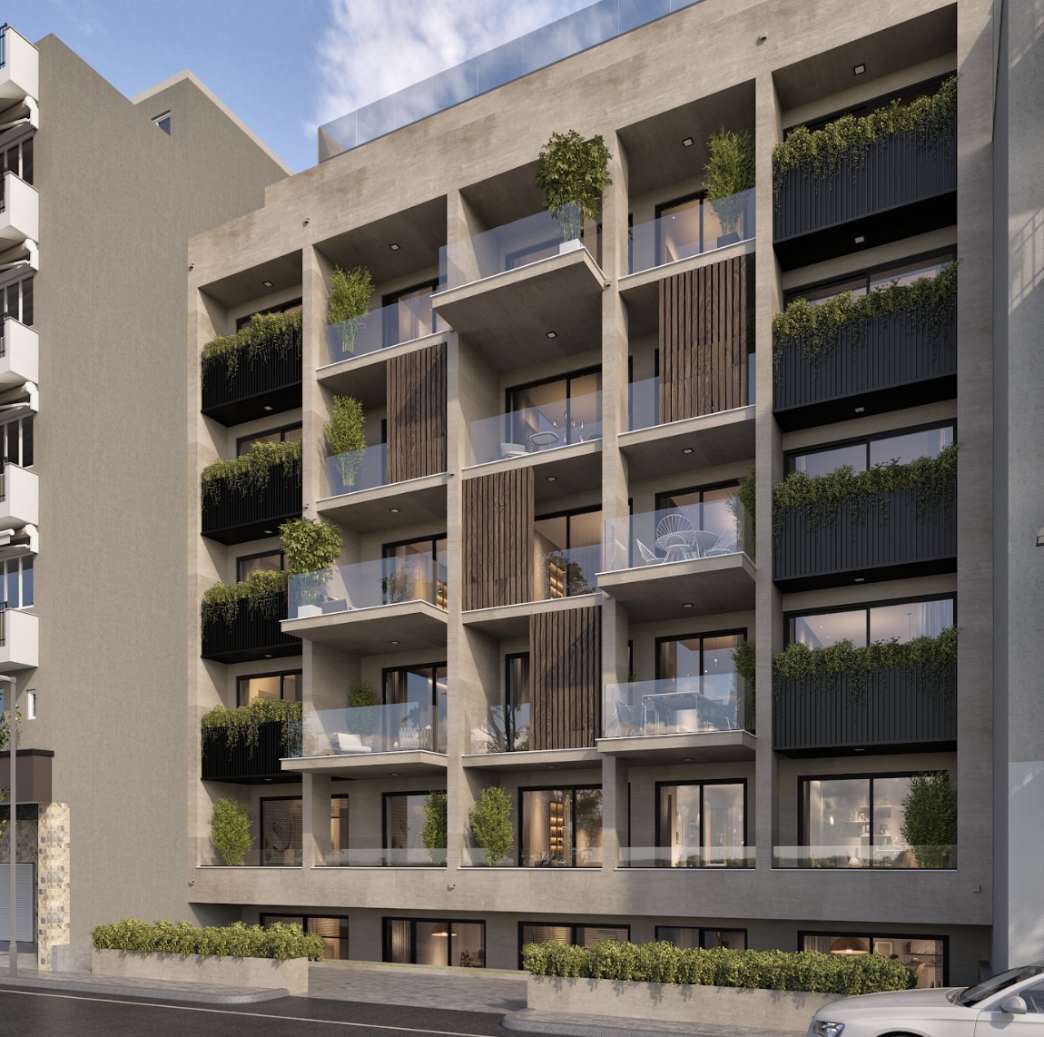 Atina, Koukaki — namešten dvosoban stan u izgradnji (51 m²) | €235.000