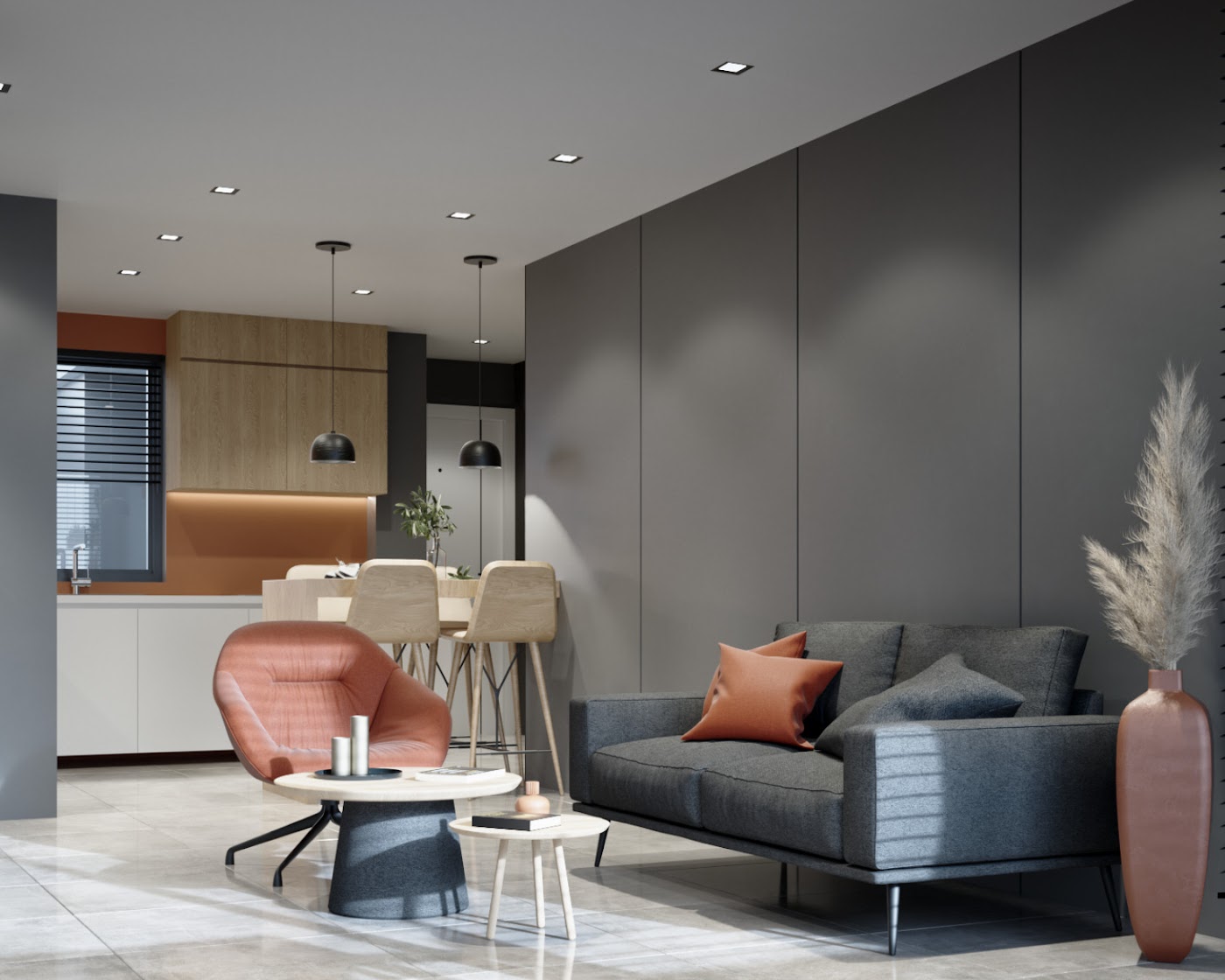 koukaki-1620-16 Atina, Koukaki — namešten studio u izgradnji (26 m²) | €165.000