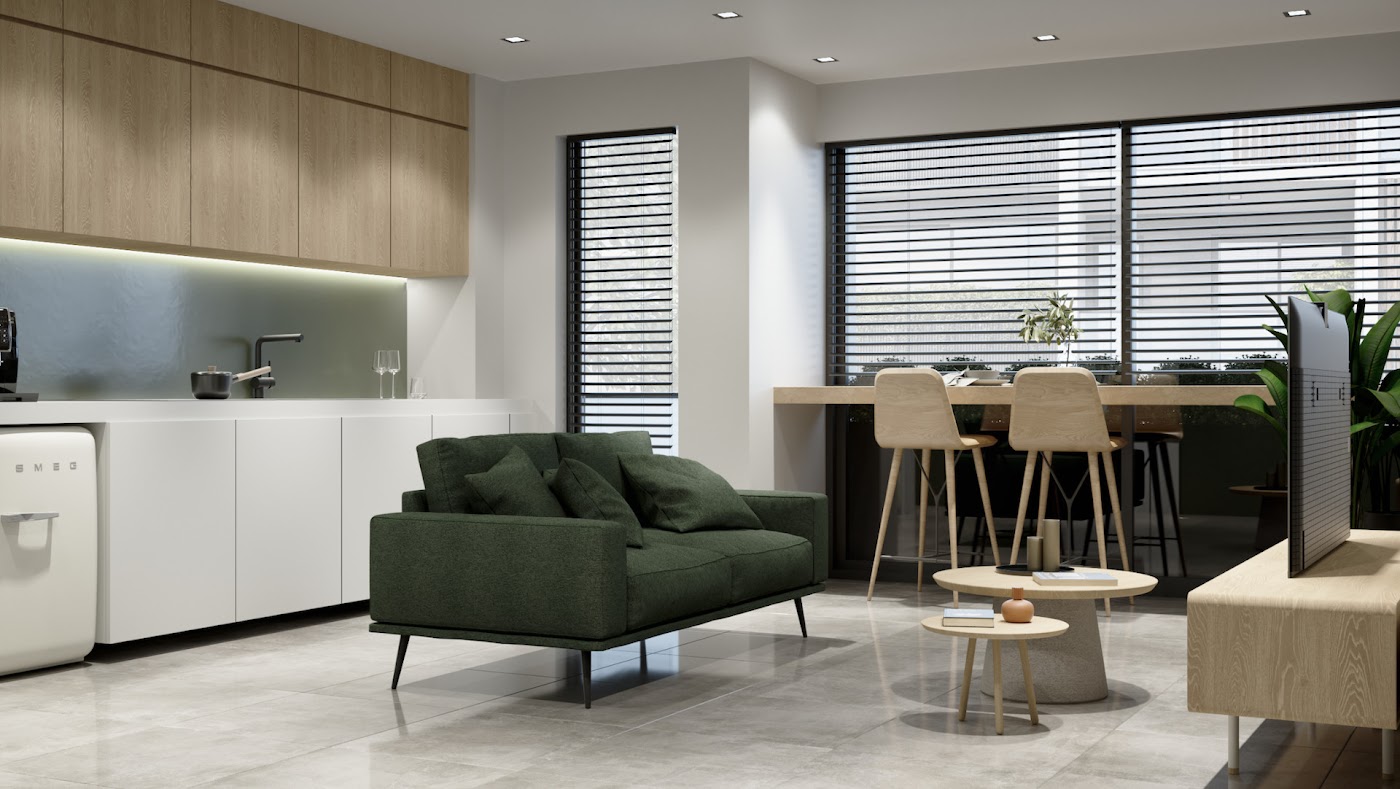 koukaki-1620-8 Atina, Koukaki — namešten studio u izgradnji (26 m²) | €165.000