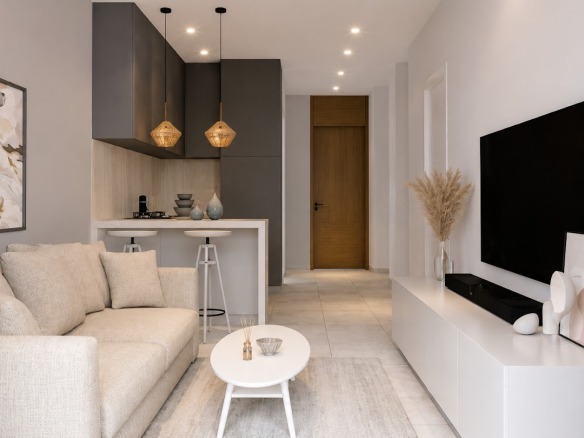 Atina, Metaxourgeio — renoviran namešten dvosoban stan (52 m²) | GOLDEN VISA | €250.000