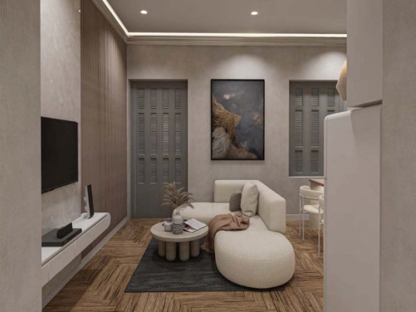 Pirej, Centar — namešten stan u izgradnji (91 m²) | GOLDEN VISA | €415.000