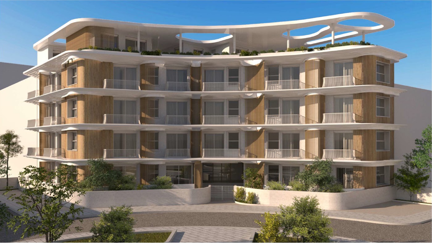 Pirej, Agios Ioannis Rentis — namešten studio sa bazenom i teretanom (53 m²) | GOLDEN VISA | €255.000