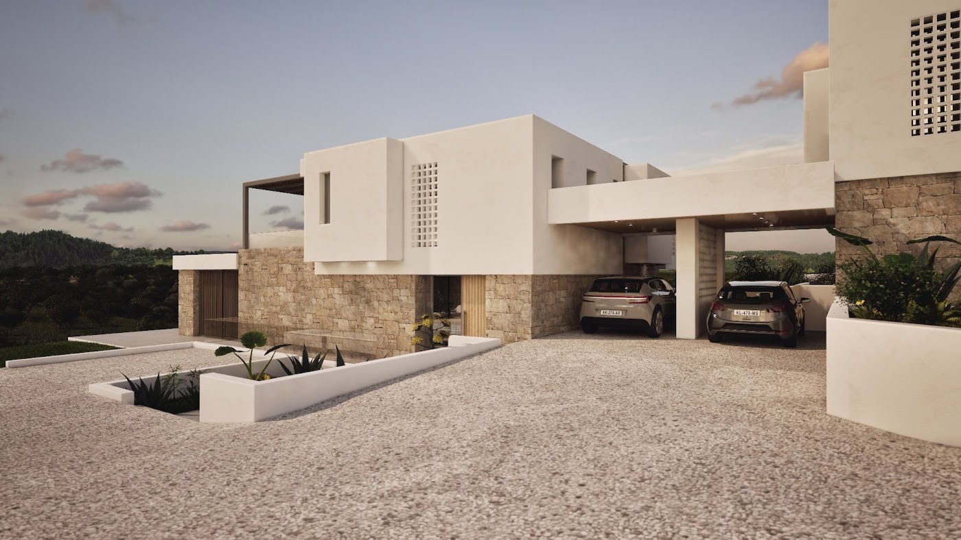 Halkidiki, Sani (Kassandra) — luksuzna vila sa bazenom i pogledom na more (310 m²) | GOLDEN VISA | €1.150.000