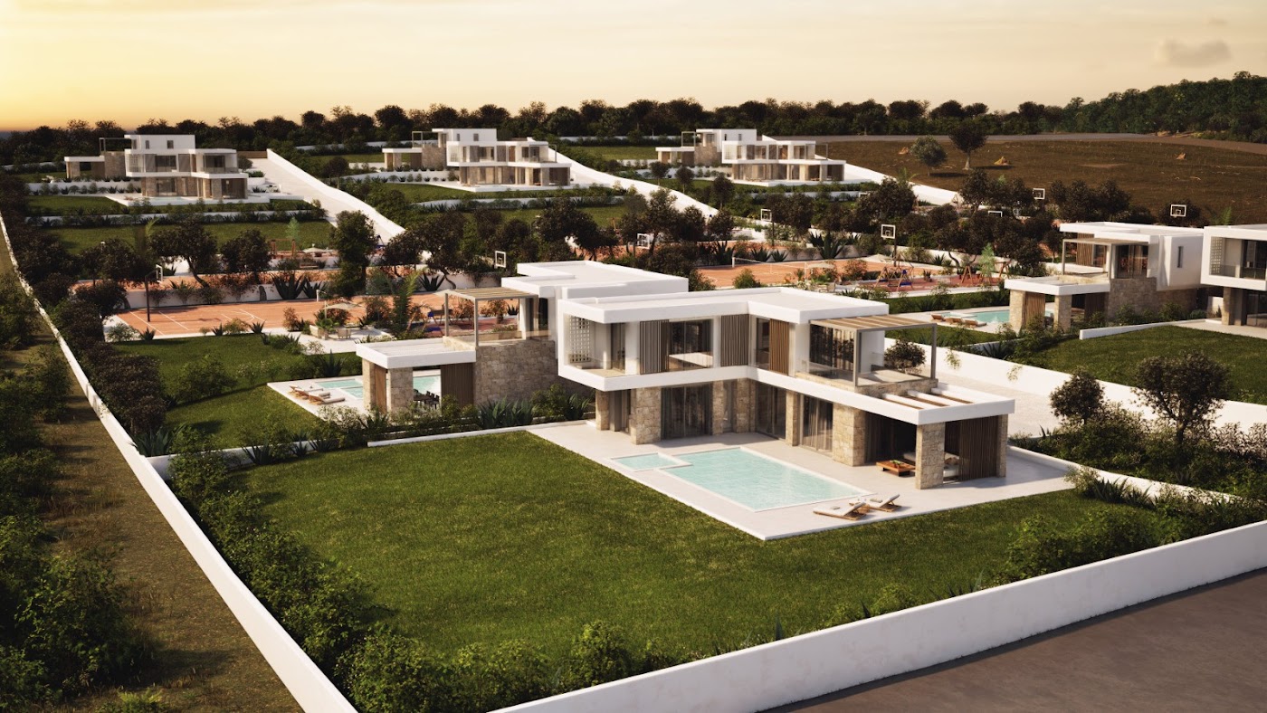 Halkidiki, Sani (Kassandra) — luksuzna vila sa bazenom i pogledom na more (310 m²) | GOLDEN VISA | €1.150.000