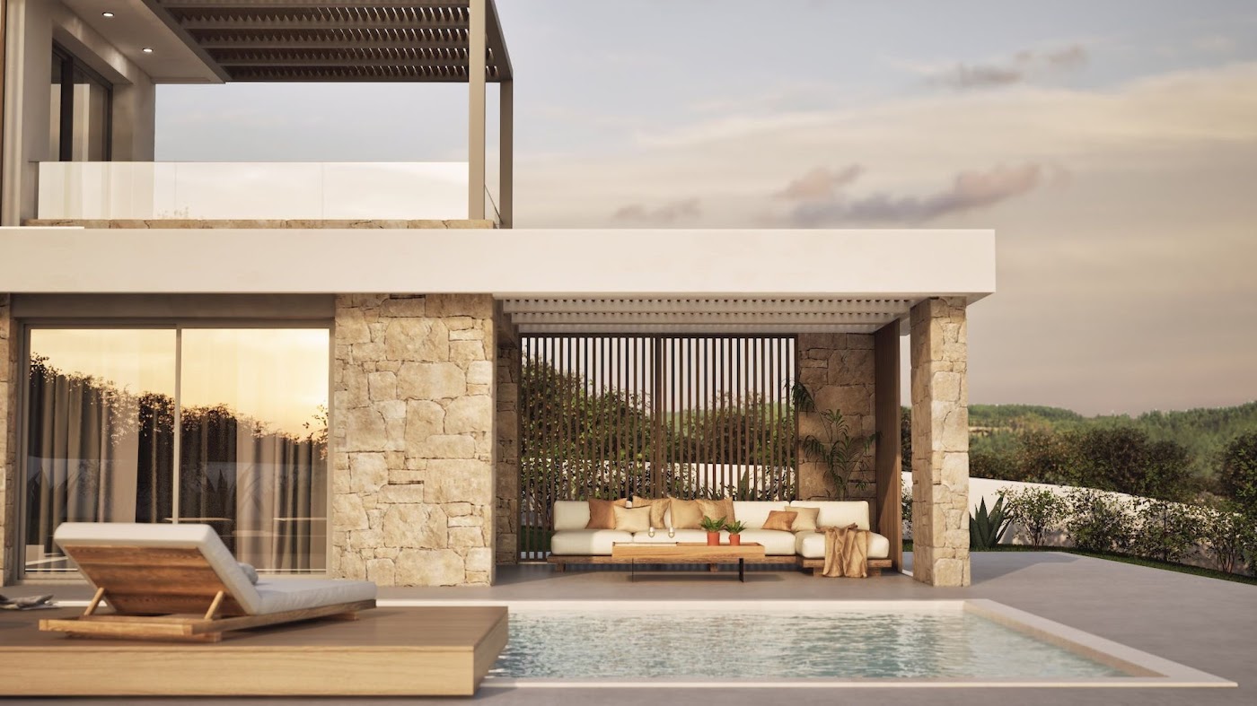 Halkidiki, Sani (Kassandra) — luksuzna vila sa bazenom i pogledom na more (310 m²) | GOLDEN VISA | €1.150.000