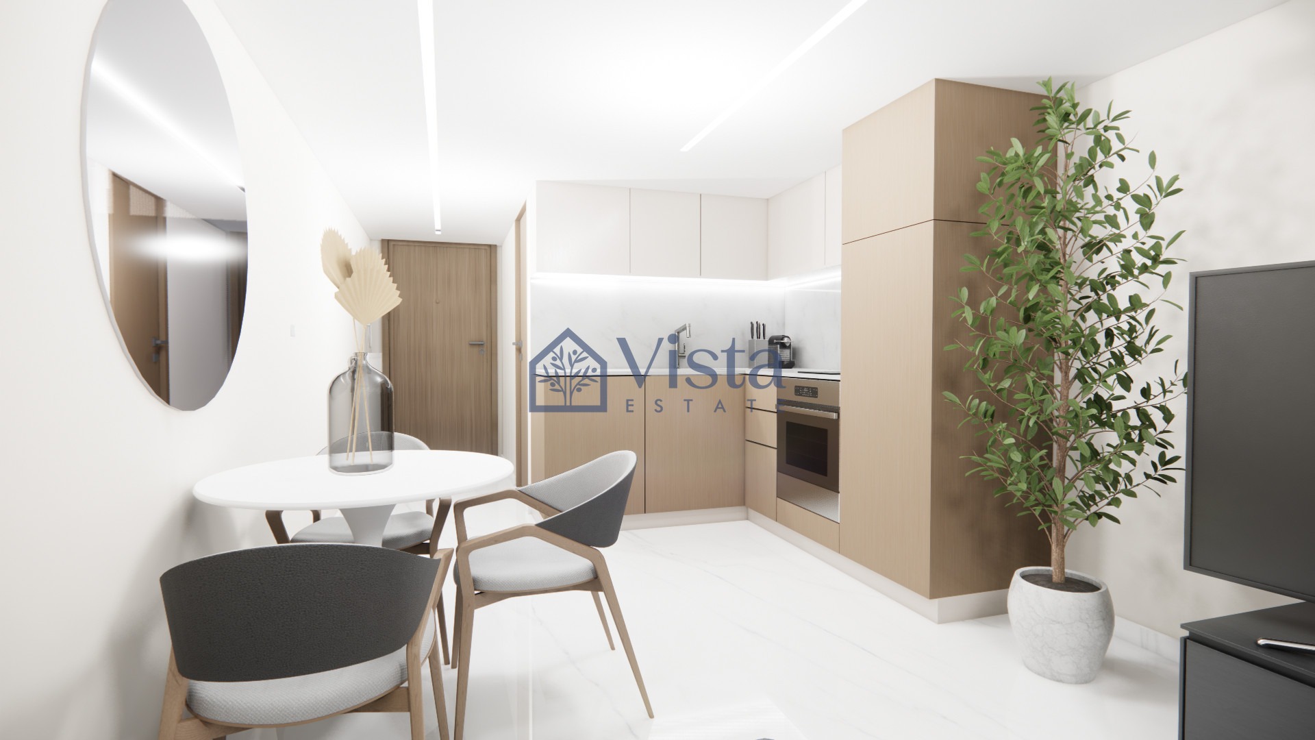 Solun, Vardaris — namešten jednosoban stan u renovaciji (62 m²) | GOLDEN VISA | €251.000
