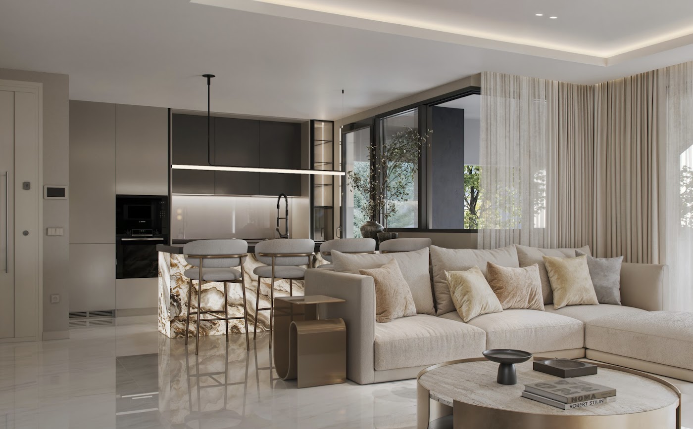 Atina, Voula (Rivijera) — prostran trosoban stan sa džakuzijem (102 m²) | €950.000